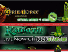 Tablet Screenshot of grim-forge.com